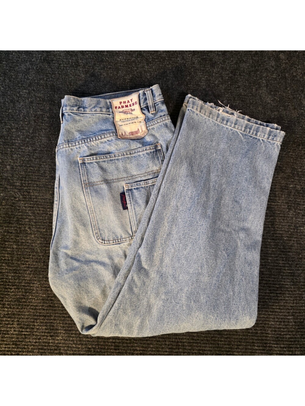 Phat Farm Light Wash Denim Jeans Size 40 Waist